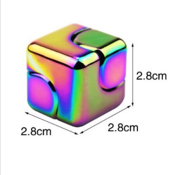 Colorful Metal Rubik's Cube