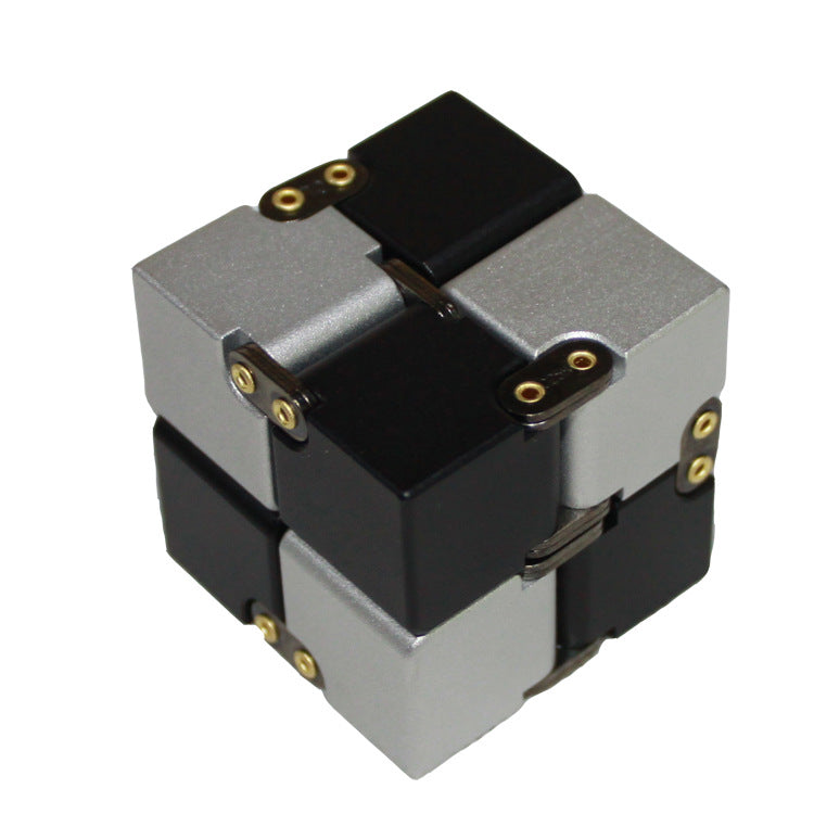 Stress Relief Toy Premium Metal Infinity Cube