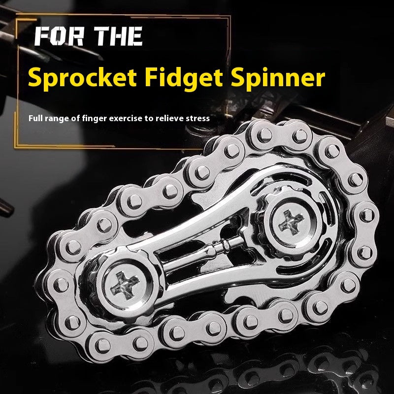 Big And Small Gear Chain Fingertip