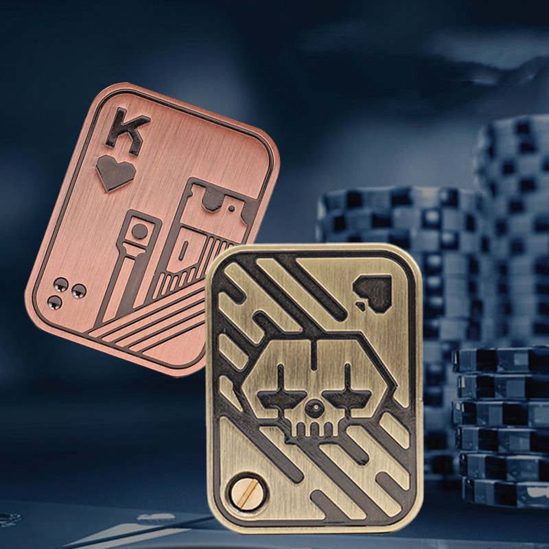 Edc Fidget Metal Hand Push Coins