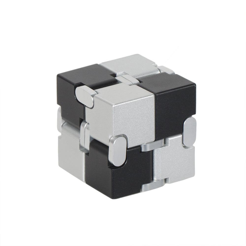 Stress Relief Toy Premium Metal Infinity Cube