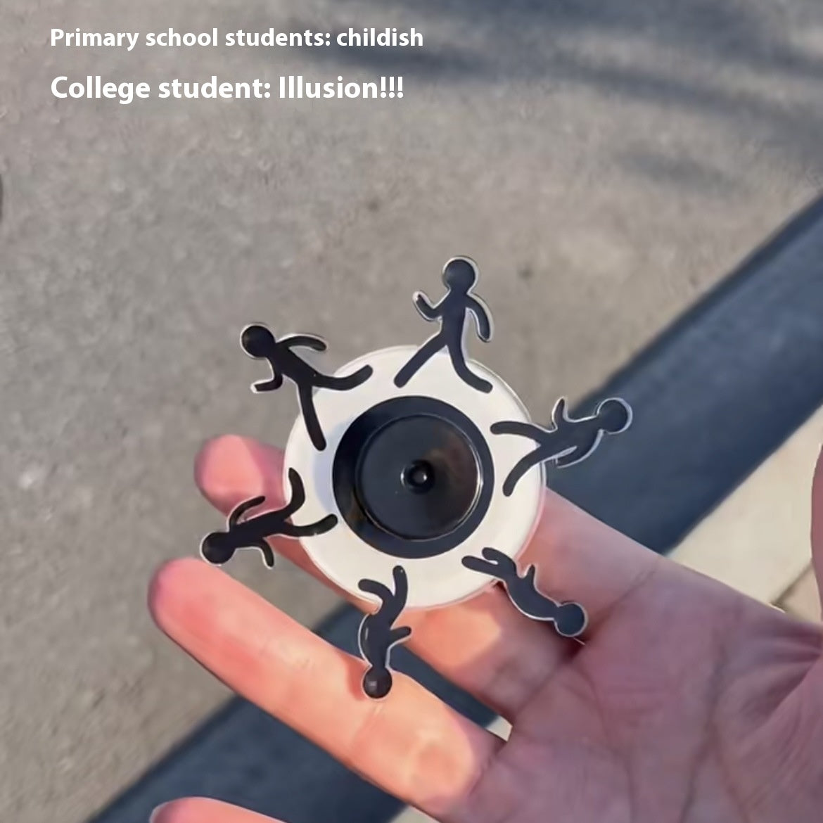 Stickman Running Spinner