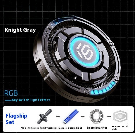 Fingertip Decompression Infinite Alloy Metal Gyro