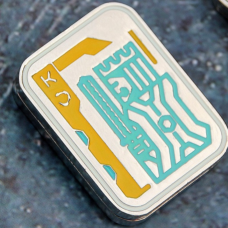 Metal Soundwave Push Zinc Alloy