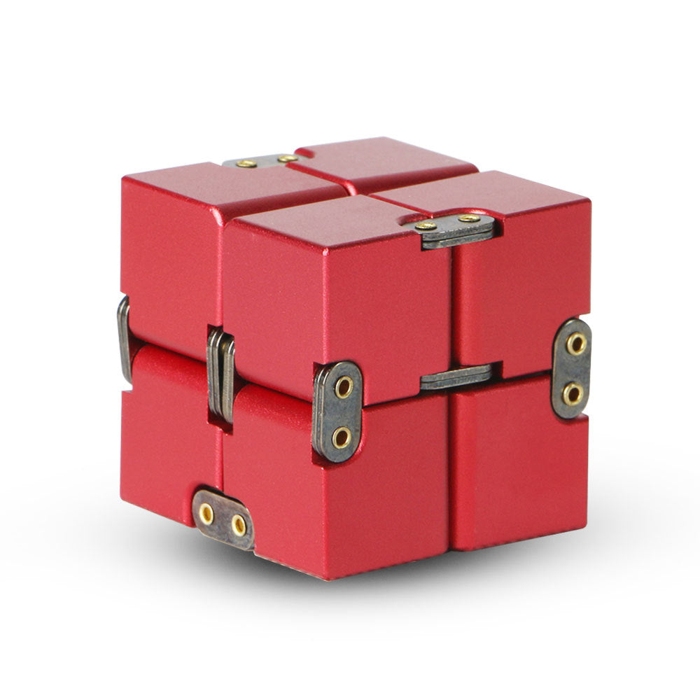 Stress Relief Toy Premium Metal Infinity Cube