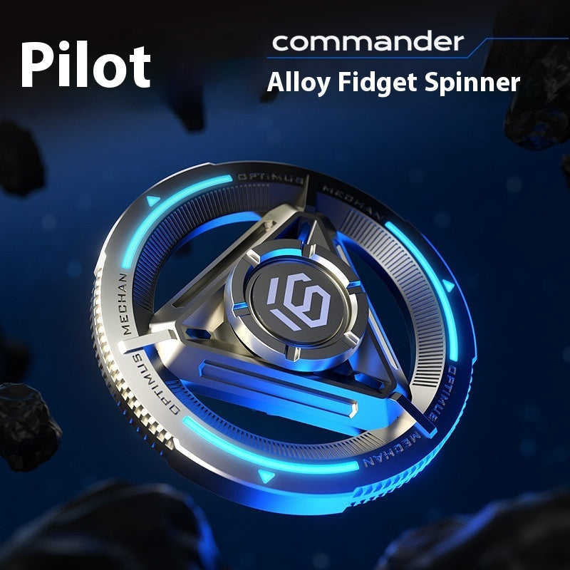 Fingertip Gyro All-metal Luminous Ultra-long Rotation