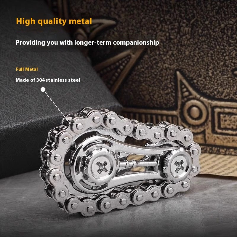 Big And Small Gear Chain Fingertip