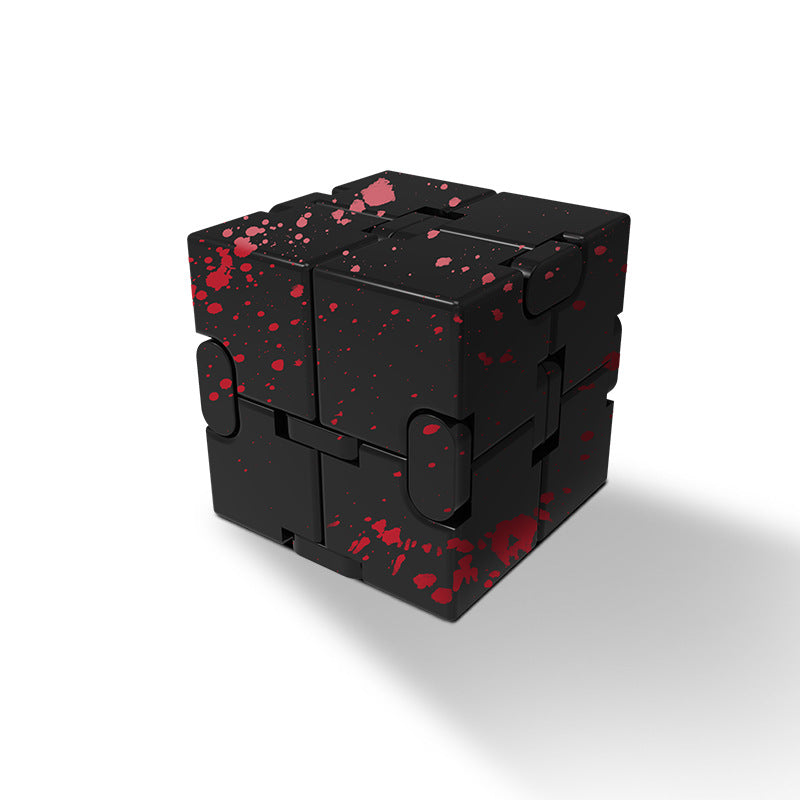 Stress Relief Toy Premium Metal Infinity Cube