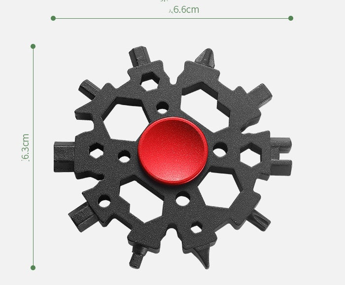 Fingertip Gyro Snowflake