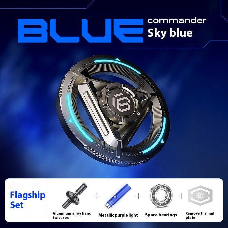 Fingertip Gyro All-metal Luminous Ultra-long Rotation