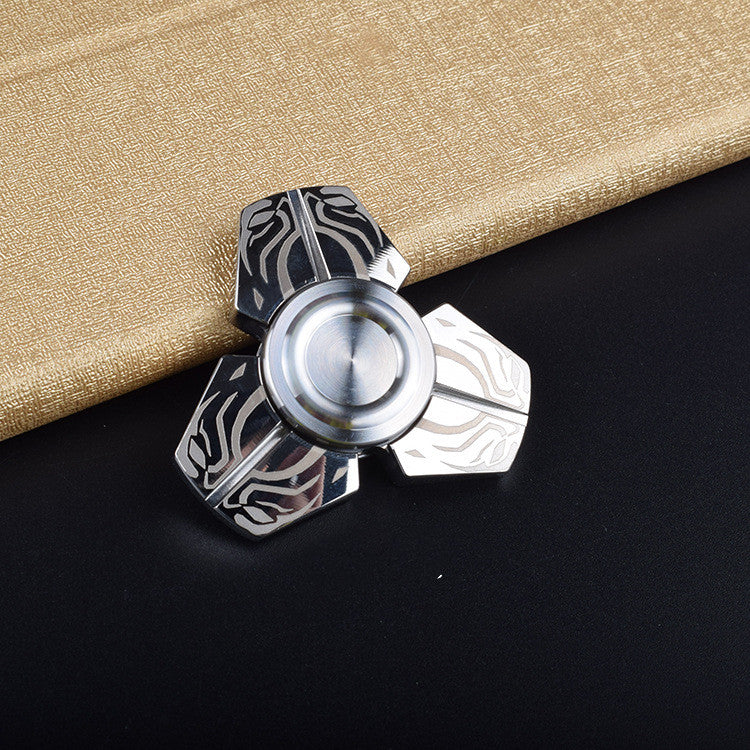 Pure Stainless Steel Between The Fingers