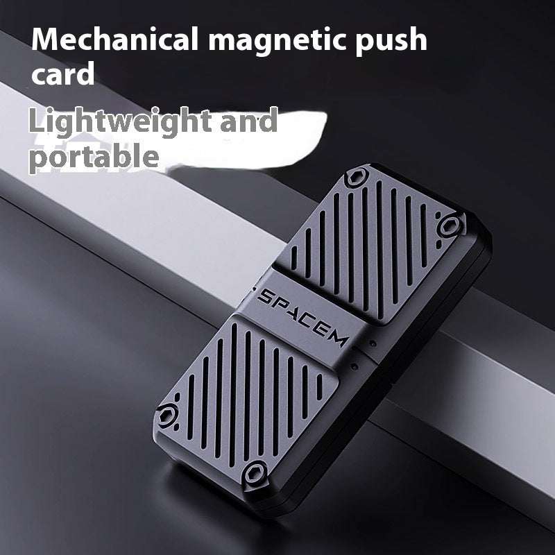 Mechanical Card Pushing Toy