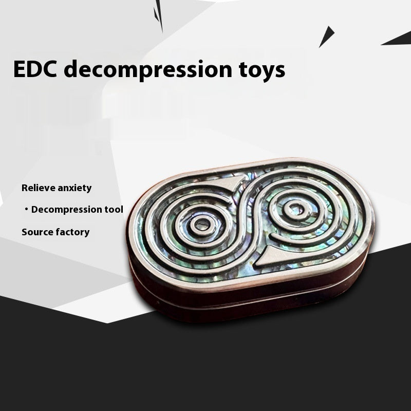 Stainless Steel EDC Hand Push Coin