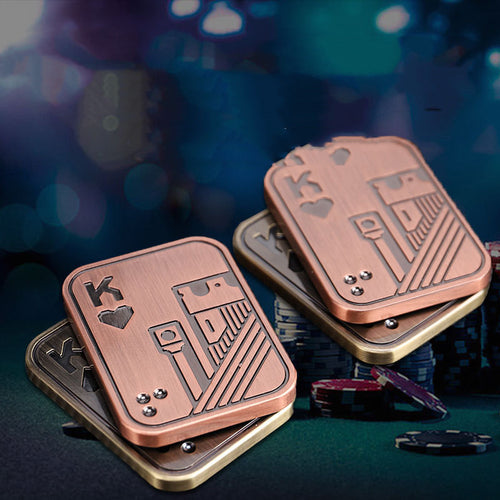 Edc Fidget Metal Hand Push Coins