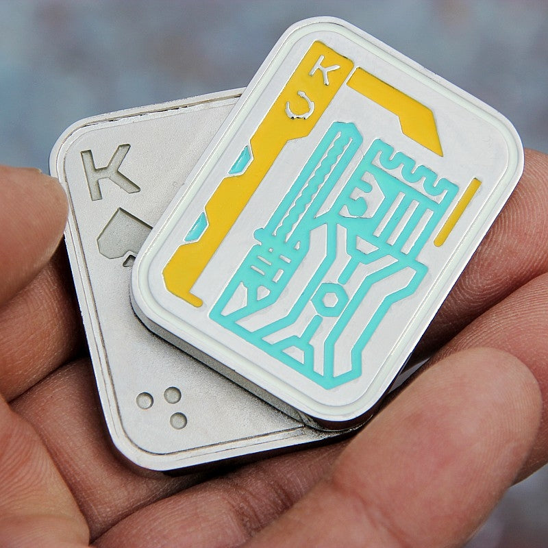 Metal Soundwave Push Zinc Alloy