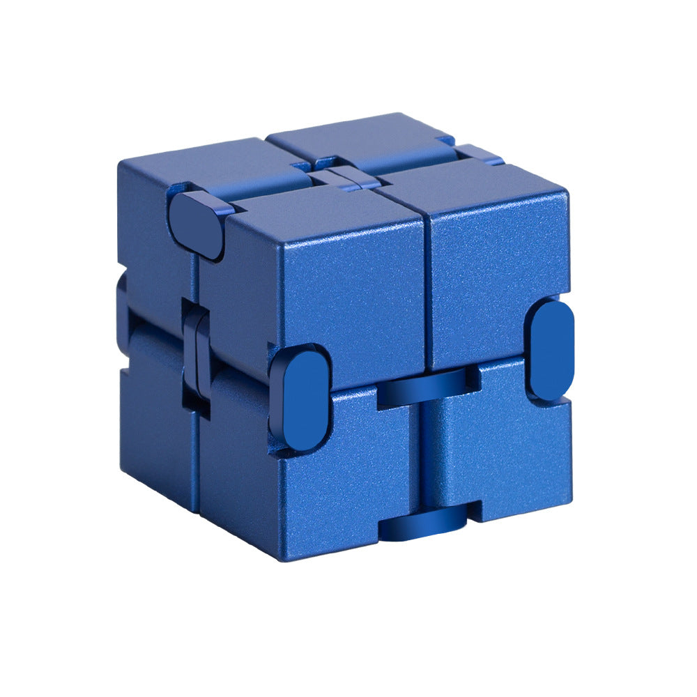 Stress Relief Toy Premium Metal Infinity Cube
