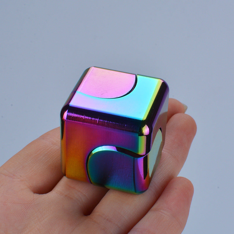 Colorful Metal Rubik's Cube