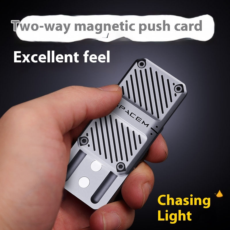 Mechanical Card Pushing Toy