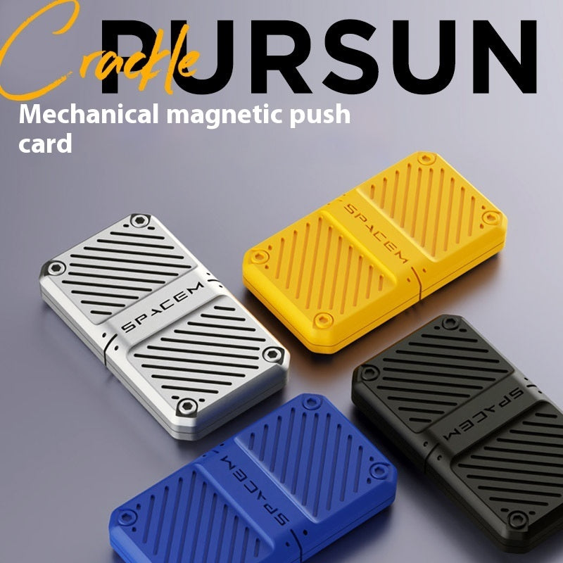 Mechanical Card Pushing Toy