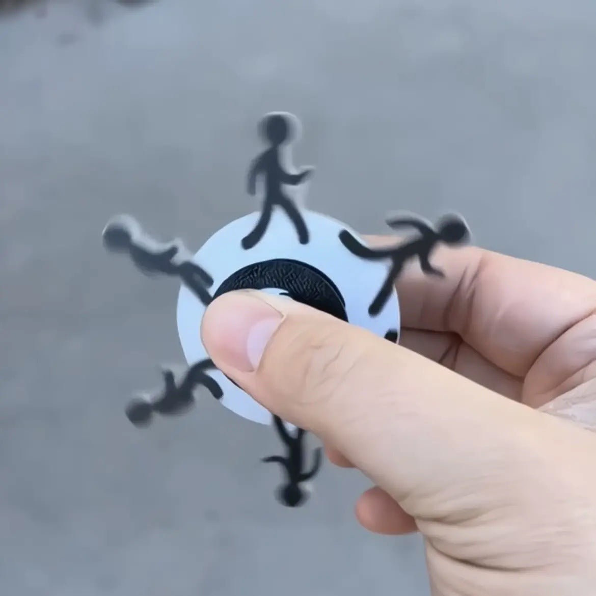 Stickman Running Spinner