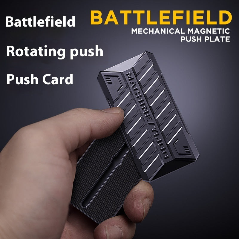 Semi-infinite Push Card Fingertip Gyro Decompression Toy