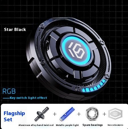 Fingertip Decompression Infinite Alloy Metal Gyro