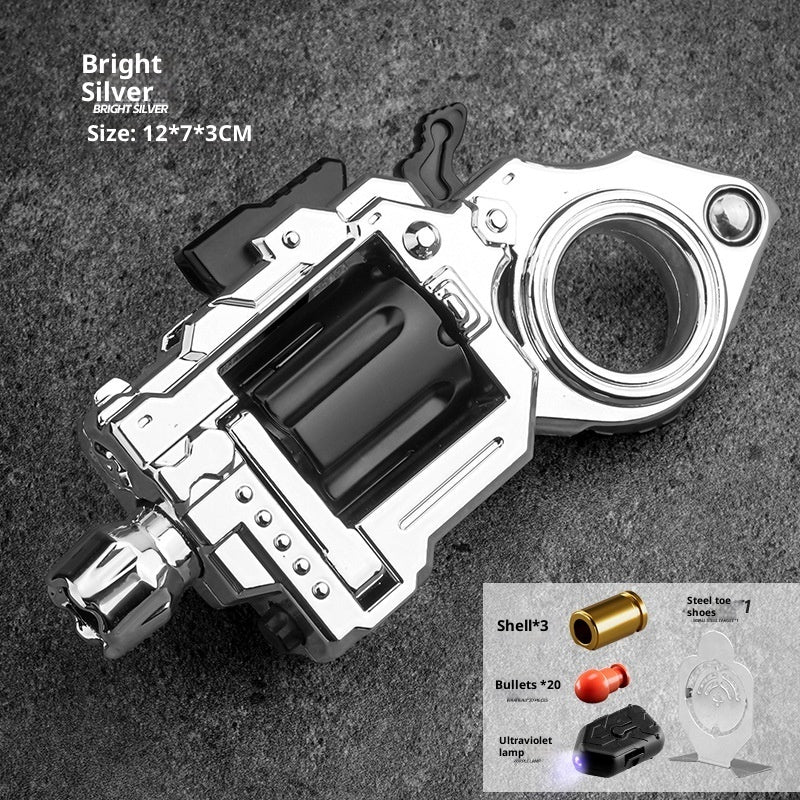 Agent Left Wheel Bailiff Gift Box Gun Toy